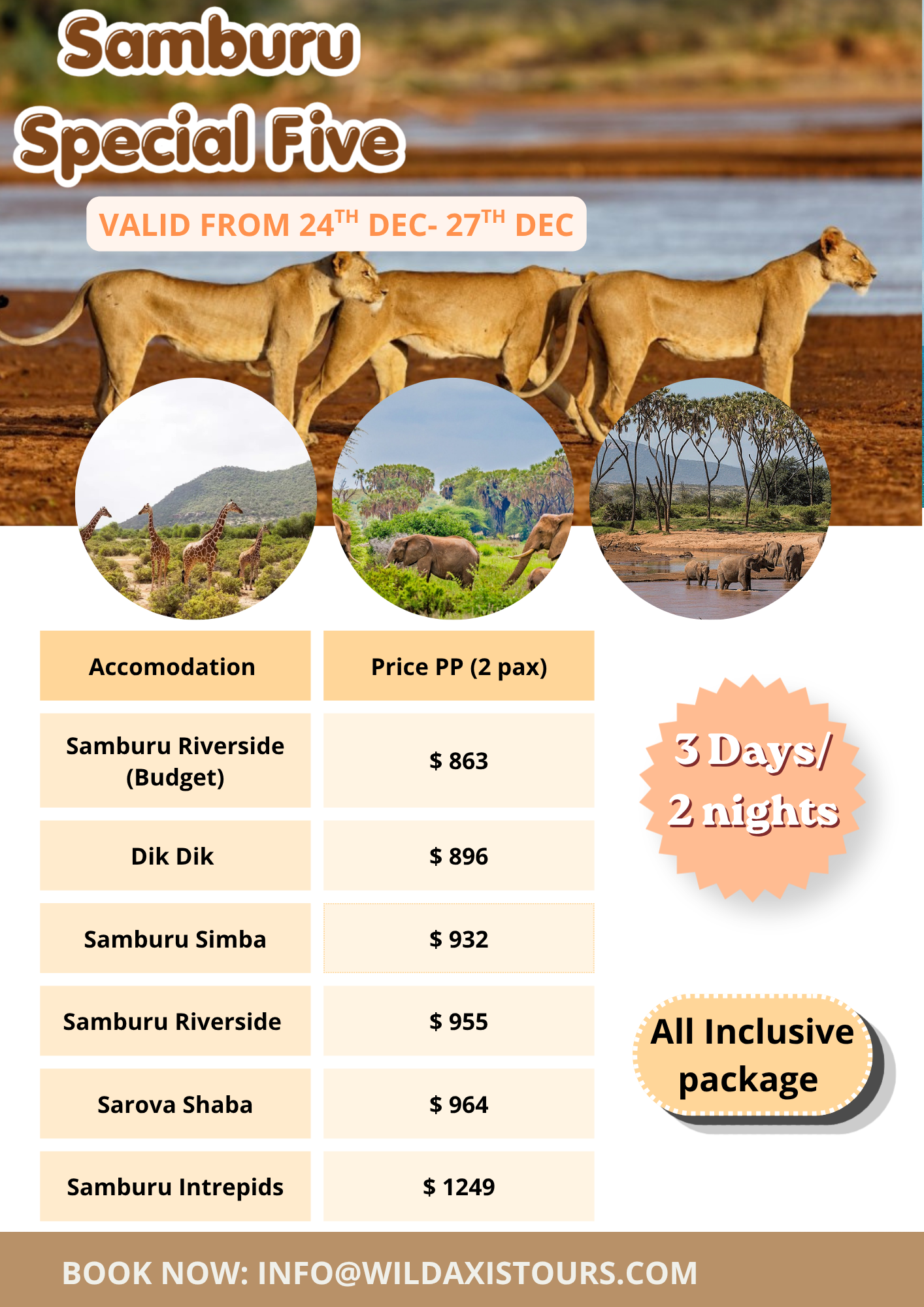 Samburu Special Five: Kenya's Rare Northern Wildlife You Won't Find Anywhere Else